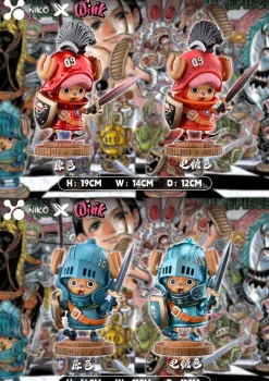 POP Scale 09 Red & 16 Blue Tony Tony Chopper - ONE PIECE Resin Statue - Niko Studio
