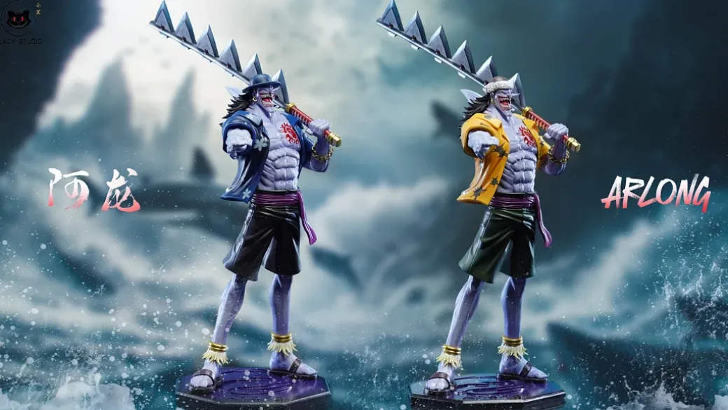 POP Scale Arlong - ONE PIECE Resin Statue - Black Studios