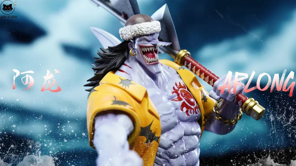 POP Scale Arlong - ONE PIECE Resin Statue - Black Studios