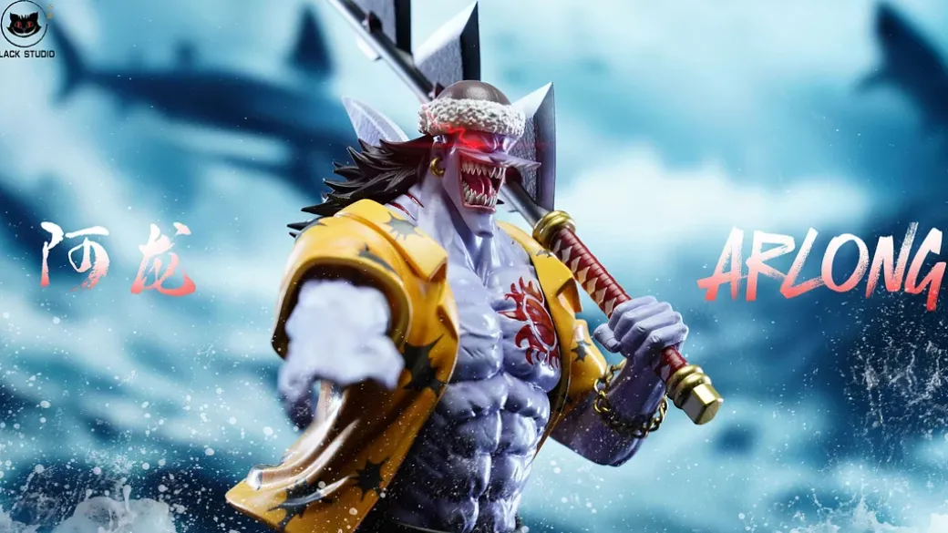 POP Scale Arlong - ONE PIECE Resin Statue - Black Studios