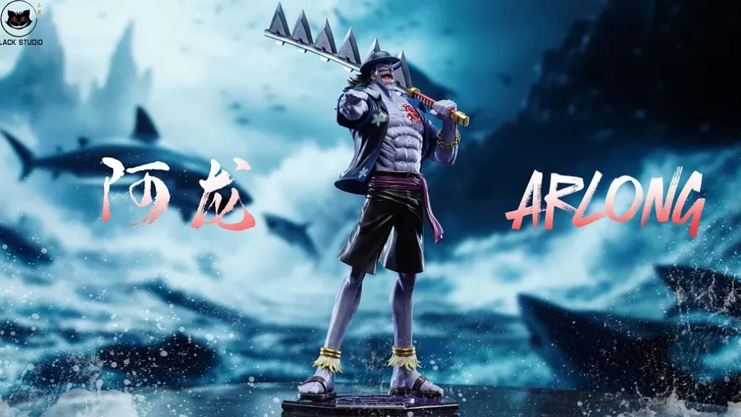POP Scale Arlong - ONE PIECE Resin Statue - Black Studios