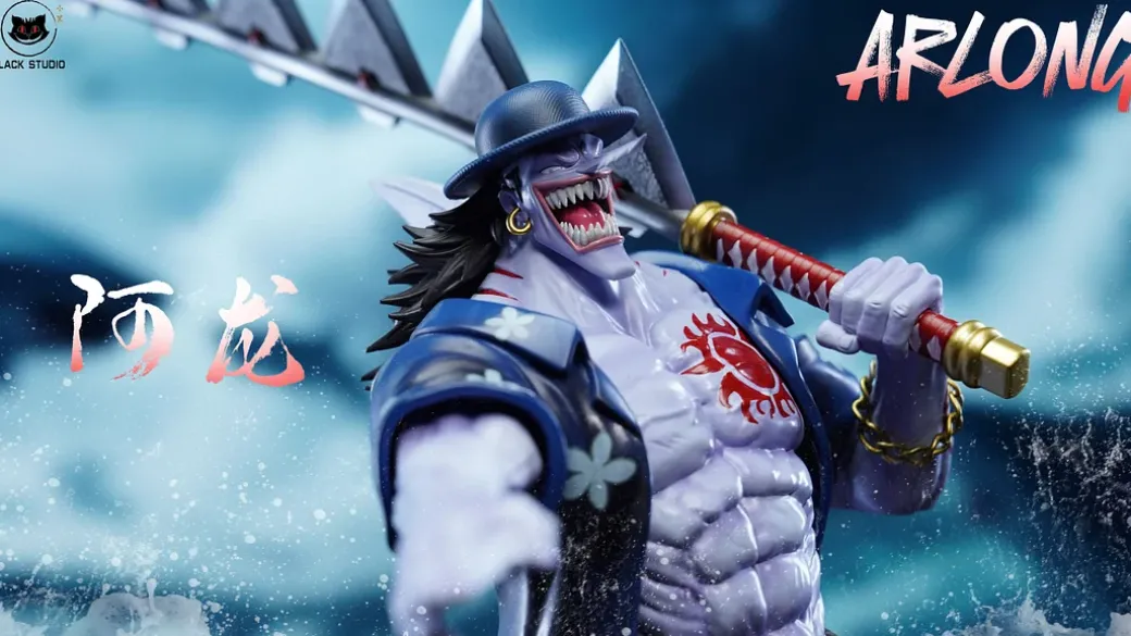 POP Scale Arlong - ONE PIECE Resin Statue - Black Studios