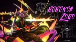 POP Scale Ashura Bakkei Moja no Tawamure Roronoa Zoro - ONE PIECE Resin Statue - Reset Studio