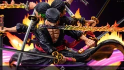 POP Scale Ashura Bakkei Moja no Tawamure Roronoa Zoro - ONE PIECE Resin Statue - Reset Studio
