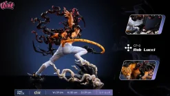 POP Scale Awakening Rob Lucci - ONE PIECE Resin Statue - Wink Studio