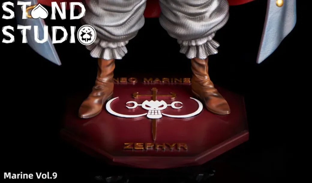 POP Scale Black Arm Zephyr - ONE PIECE Resin Statue - STAND Studios
