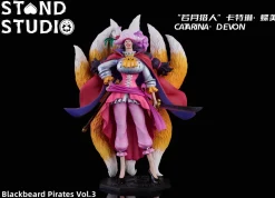 POP Scale Blackbeard Pirates 003 Nine-tailed Fox Form Catarina Devon - ONE PIECE Resin Statue - STAND Studios