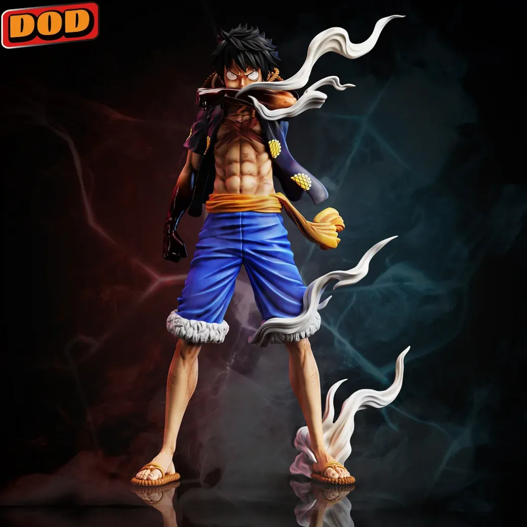 POP Scale Blowing Monkey D. Luffy - ONE PIECE Resin Statue - DOD Studio
