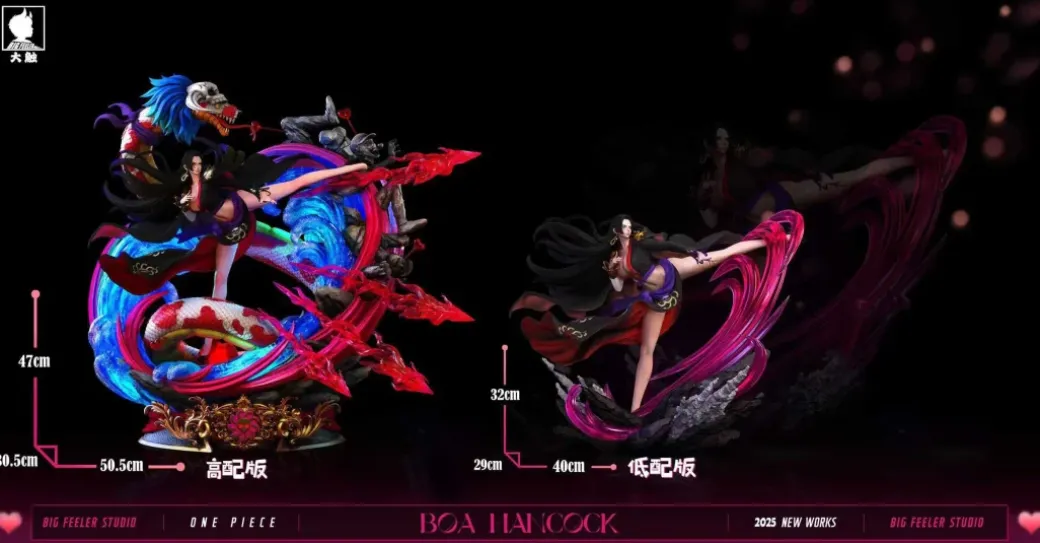 POP Scale Boa Hancock - ONE PIECE Resin Statue - Big Feeler Studio