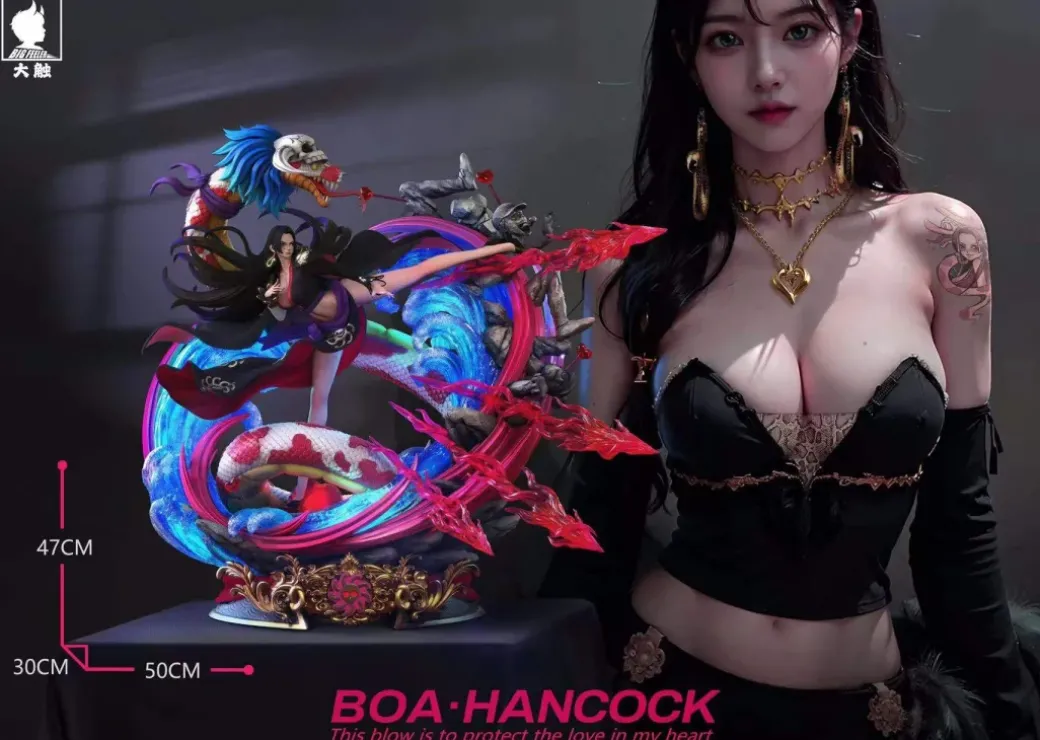 POP Scale Boa Hancock - ONE PIECE Resin Statue - Big Feeler Studio