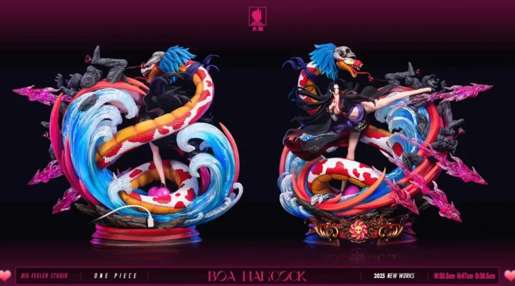 POP Scale Boa Hancock - ONE PIECE Resin Statue - Big Feeler Studio