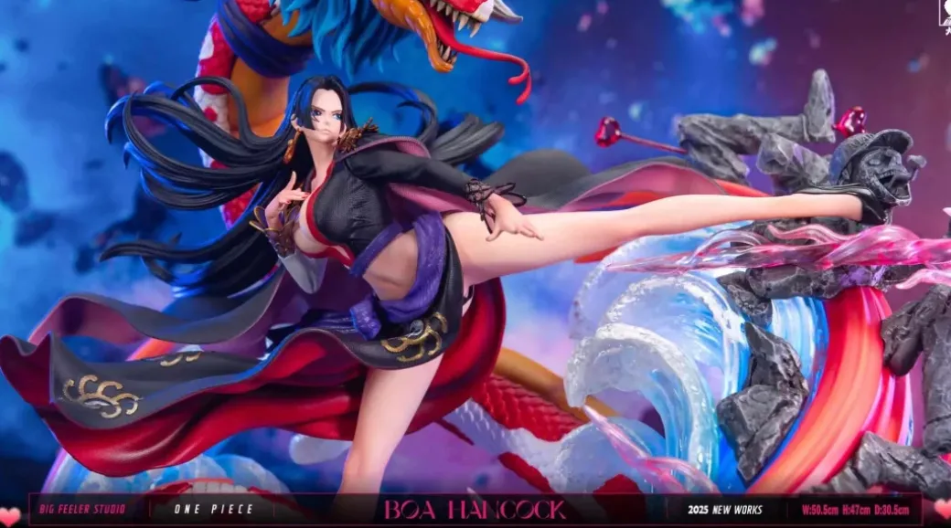 POP Scale Boa Hancock - ONE PIECE Resin Statue - Big Feeler Studio