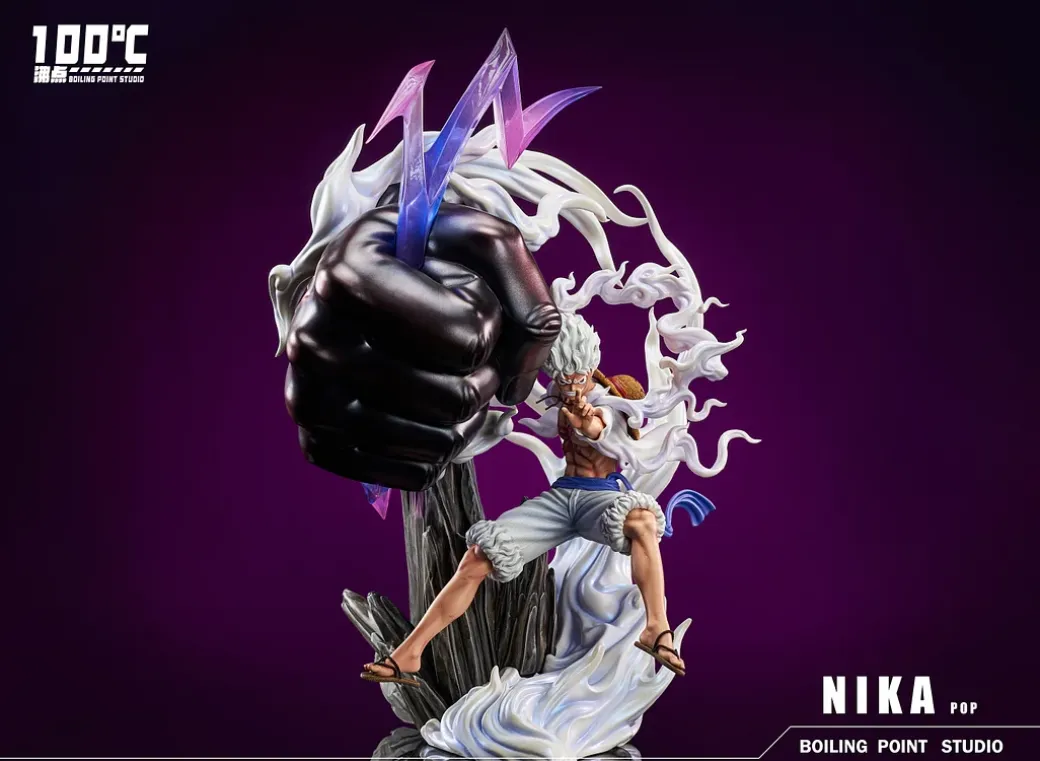 POP Scale Broken Mirror Series 002 Gear Fifth Nika Luffy - ONE PIECE Resin Statue - Boiling Point Studio