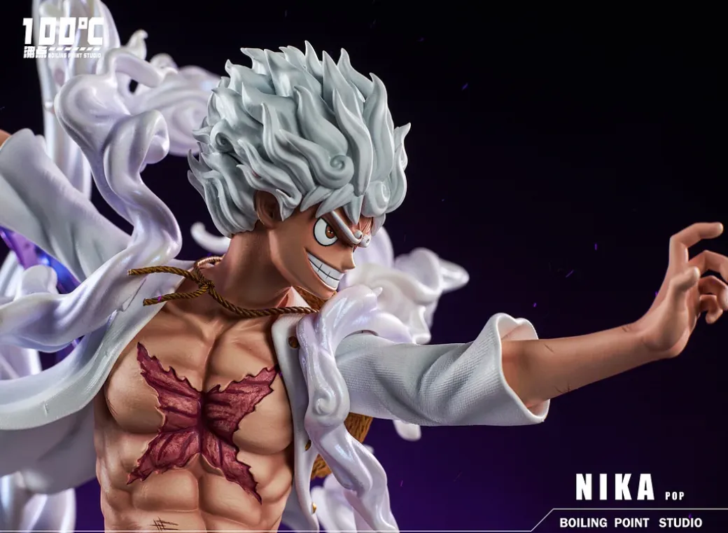POP Scale Broken Mirror Series 002 Gear Fifth Nika Luffy - ONE PIECE Resin Statue - Boiling Point Studio
