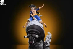 POP Scale Bull Ridding Monkey D. Luffy - ONE PIECE Resin Statue - Cai Studio