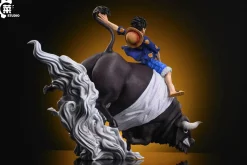 POP Scale Bull Ridding Monkey D. Luffy - ONE PIECE Resin Statue - Cai Studio