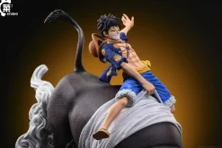 POP Scale Bull Ridding Monkey D. Luffy - ONE PIECE Resin Statue - Cai Studio