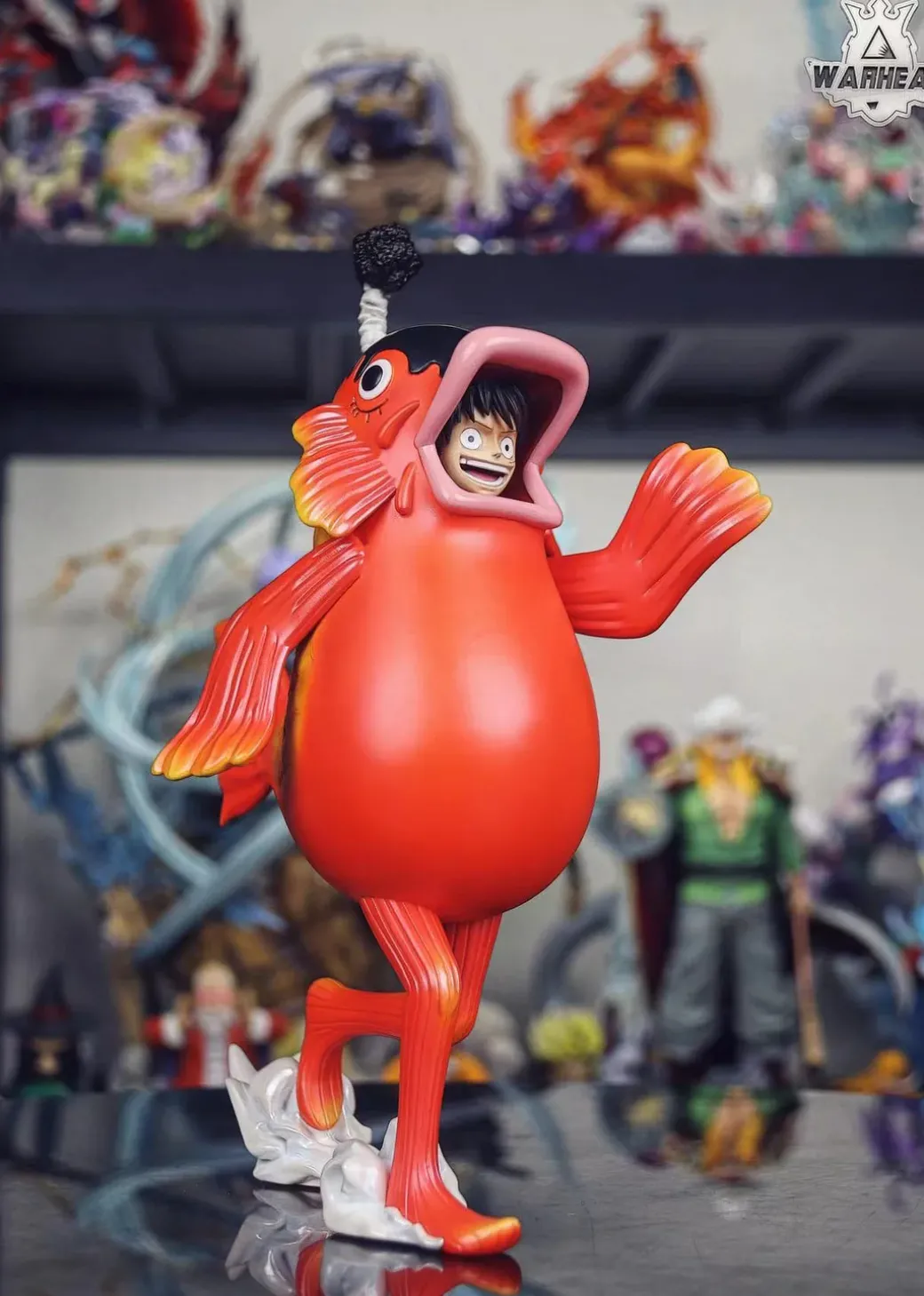 POP Scale Carassius Auratus Cosplay Monkey D. Luffy - ONE PIECE Resin Statue - Warhead Studios
