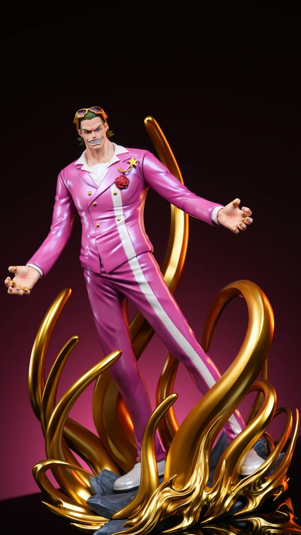 POP Scale Casino King Gild Tesoro - ONE PIECE Resin Statue - XinShiJi Studio