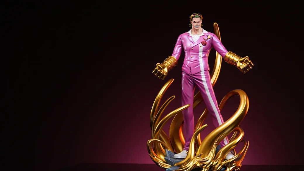 POP Scale Casino King Gild Tesoro - ONE PIECE Resin Statue - XinShiJi Studio