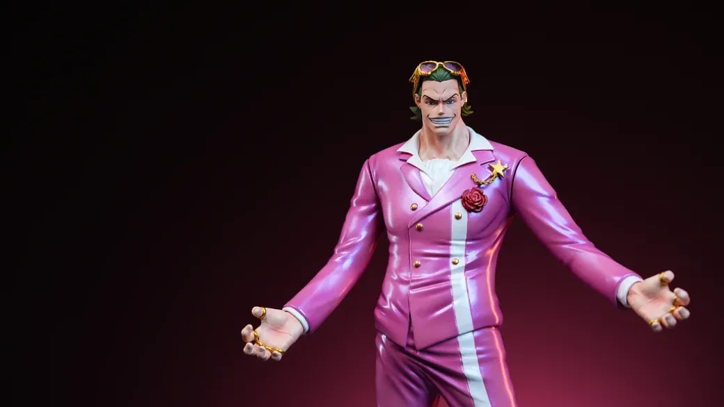 POP Scale Casino King Gild Tesoro - ONE PIECE Resin Statue - XinShiJi Studio