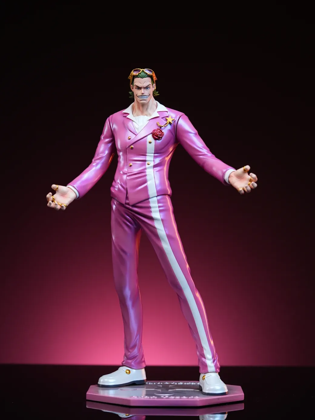 POP Scale Casino King Gild Tesoro - ONE PIECE Resin Statue - XinShiJi Studio