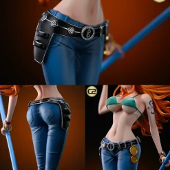 POP Scale Cat Burglar Nami - ONE PIECE Resin Statue - C2 Studio