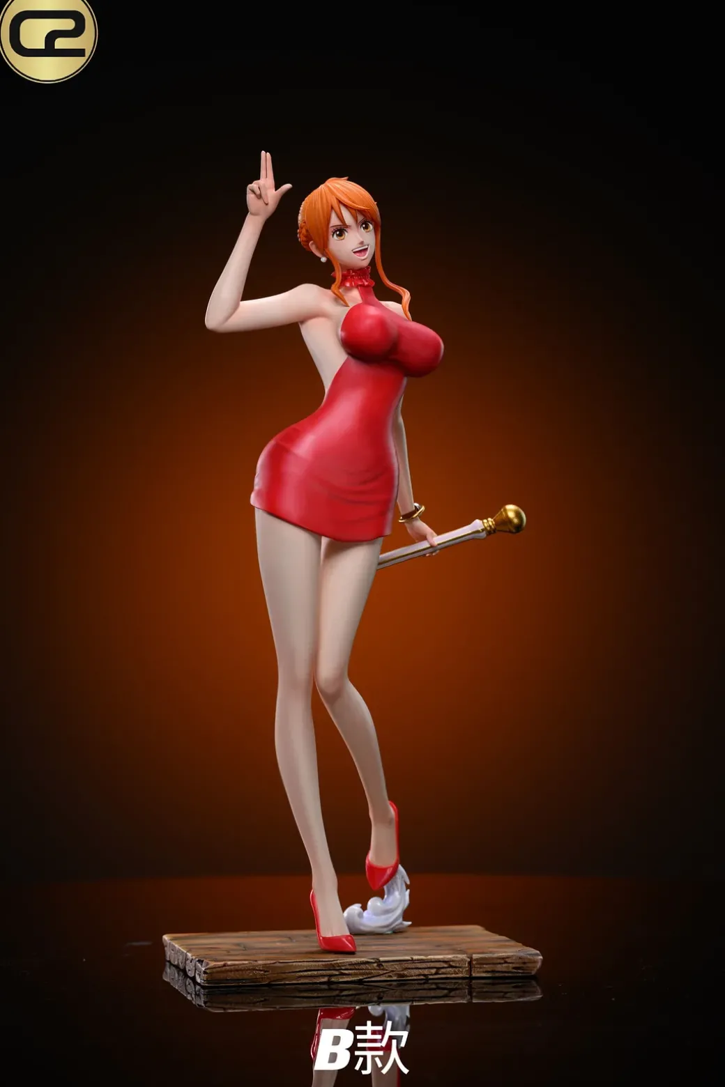 POP Scale Cat Burglar Nami - ONE PIECE Resin Statue - C2 Studio