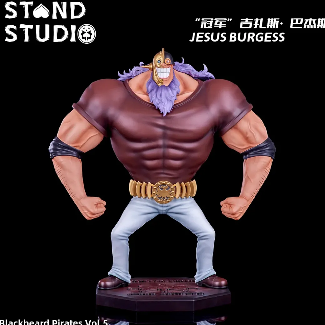 POP Scale Champion Jesus Burgess - ONE PIECE Resin Statue - STAND Studios