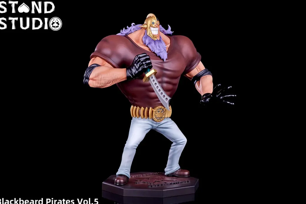 POP Scale Champion Jesus Burgess - ONE PIECE Resin Statue - STAND Studios