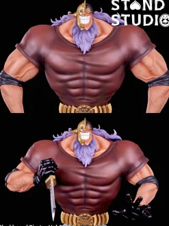 POP Scale Champion Jesus Burgess - ONE PIECE Resin Statue - STAND Studios