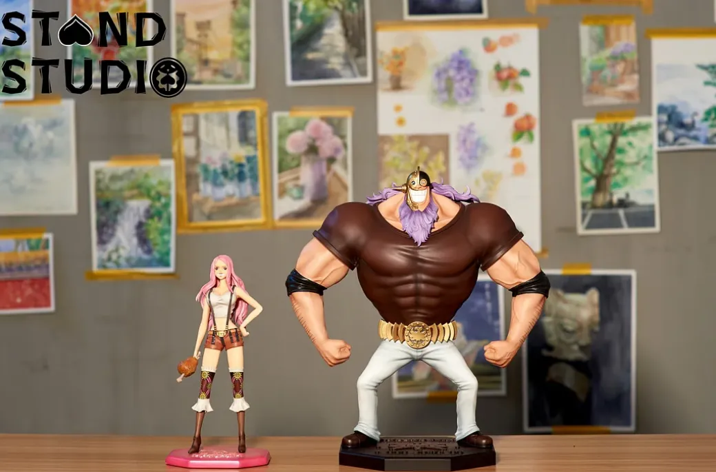 POP Scale Champion Jesus Burgess - ONE PIECE Resin Statue - STAND Studios