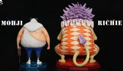 POP Scale Cross Guild 001 Mohji the Beast Tamer & Lion Richie - ONE PIECE Resin Statue - Master Studios