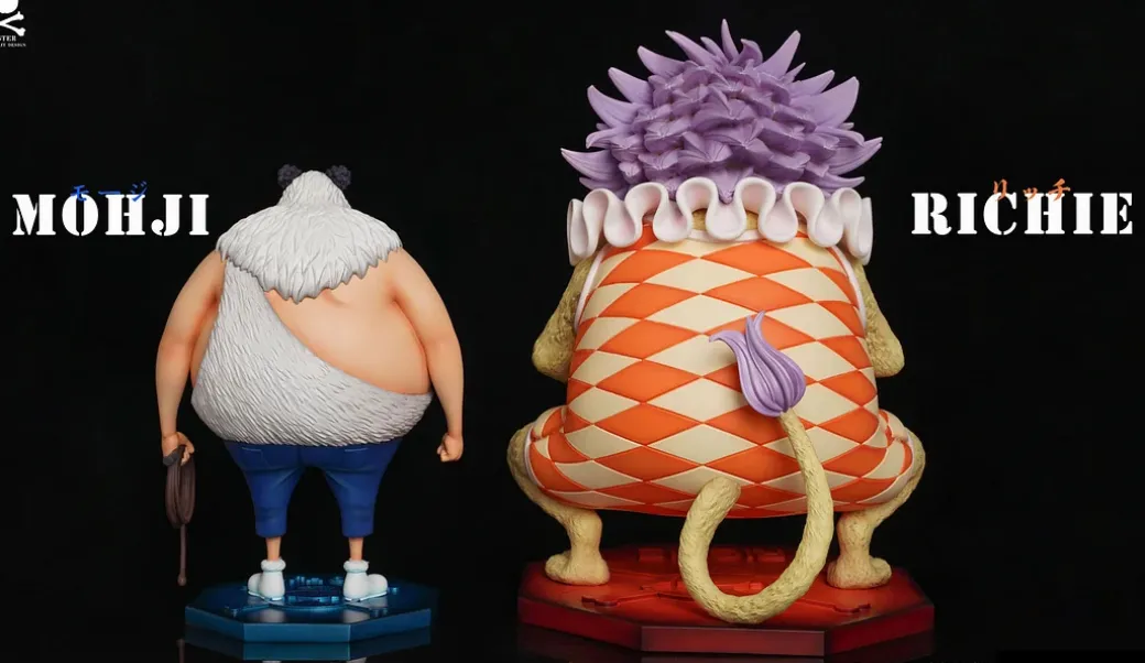 POP Scale Cross Guild 001 Mohji the Beast Tamer & Lion Richie - ONE PIECE Resin Statue - Master Studios