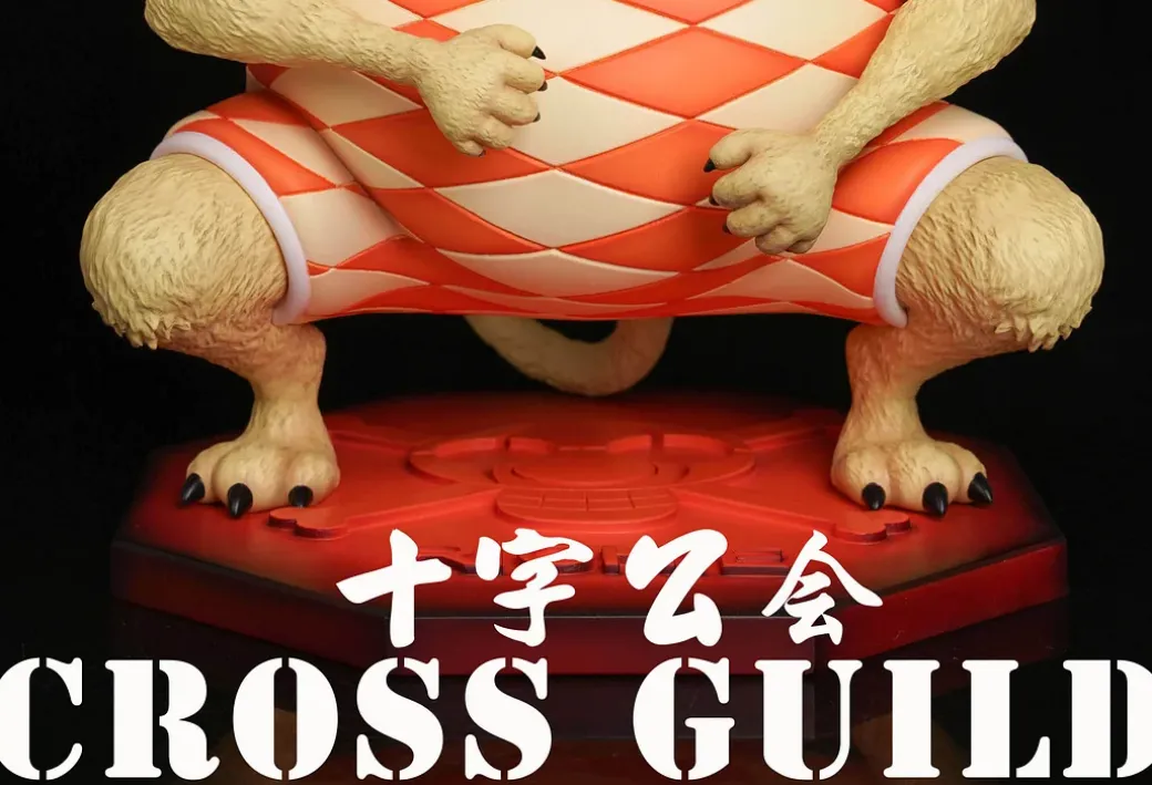 POP Scale Cross Guild 001 Mohji the Beast Tamer & Lion Richie - ONE PIECE Resin Statue - Master Studios