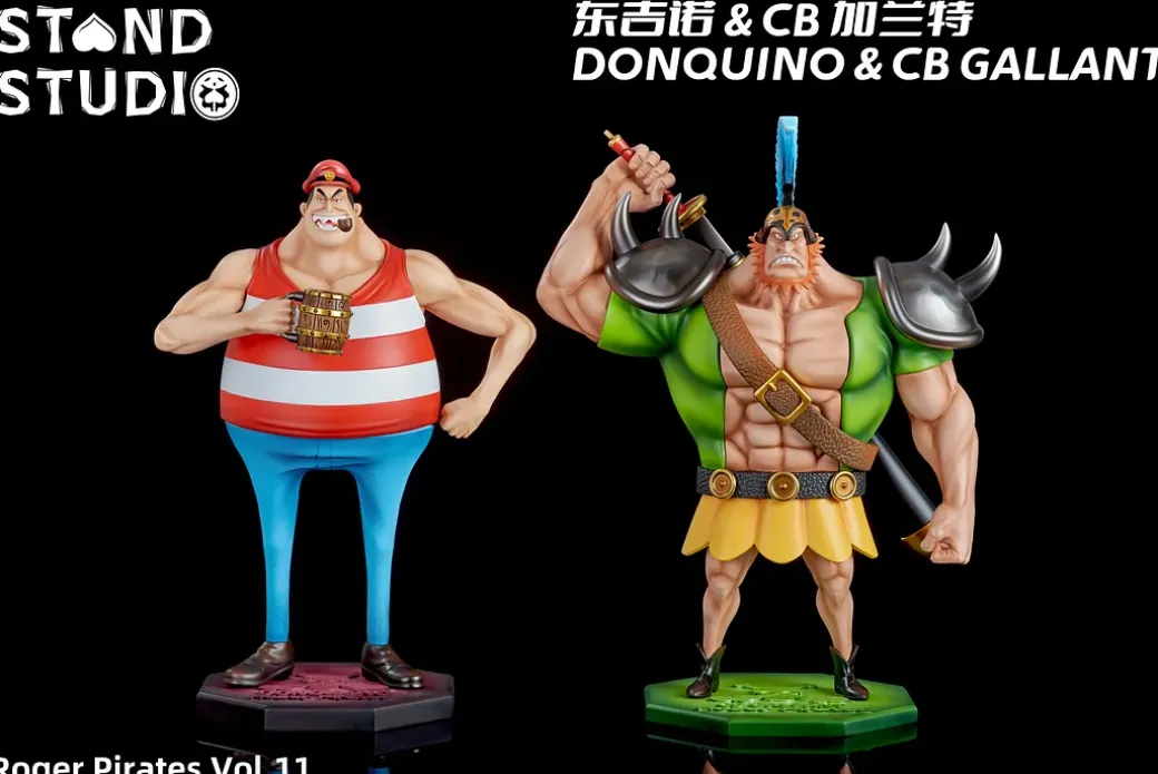 POP Scale Donquino & CB Gallant - ONE PIECE Resin Statue - STAND Studios