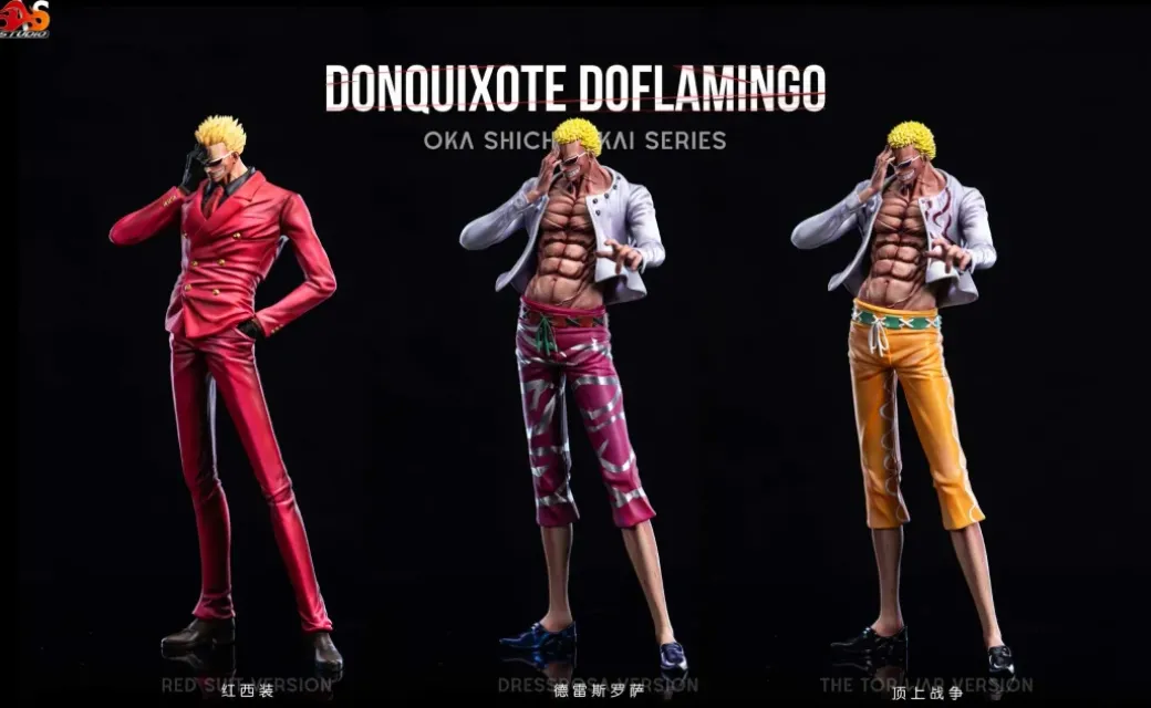 POP Scale Donquixote Doflamingo - ONE PIECE Resin Statue - AS Studios