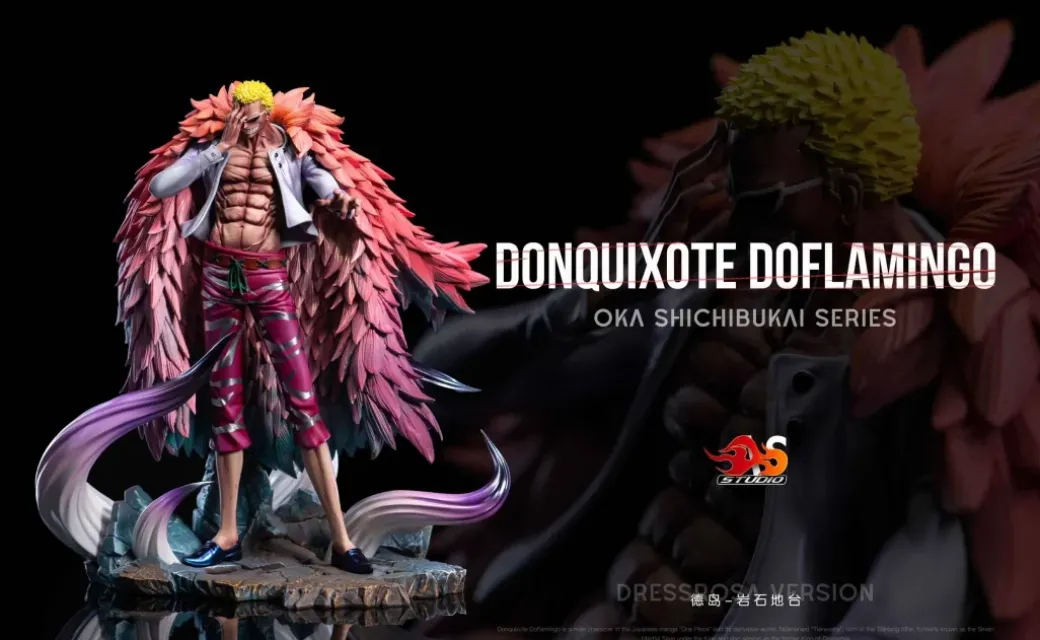 POP Scale Donquixote Doflamingo - ONE PIECE Resin Statue - AS Studios