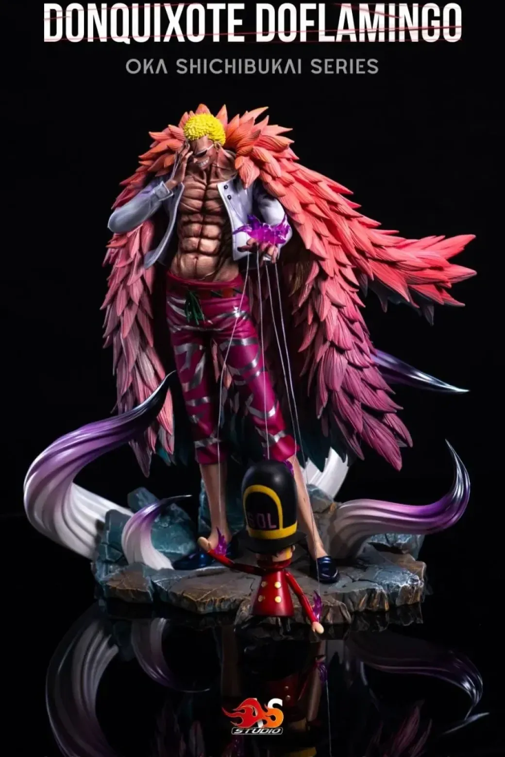 POP Scale Donquixote Doflamingo - ONE PIECE Resin Statue - AS Studios