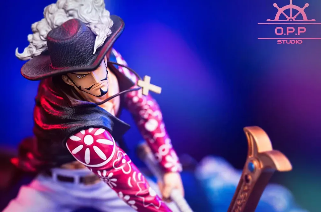 POP Scale Dracule Mihawk VS Roronoa Zoro - ONE PIECE Resin Statue - OPPS Studios