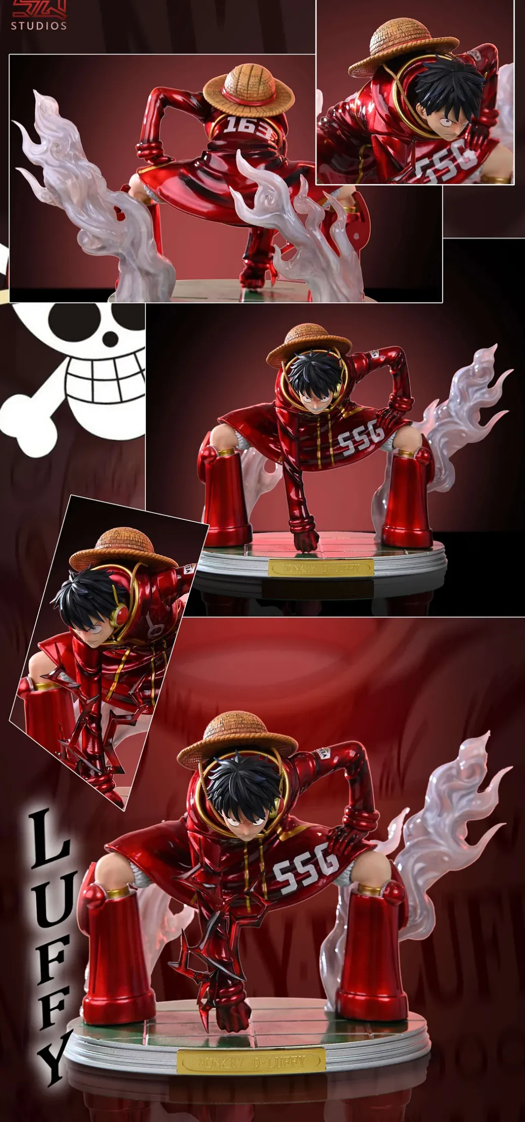 POP Scale Egghead Island Arc Monkey D. Luffy - ONE PIECE Resin Statue - SQ Studio