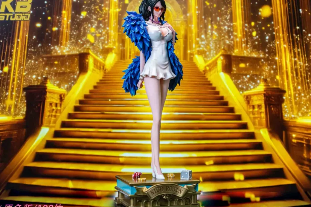 POP Scale Film: Gold Ver. Nico Robin - ONE PIECE Resin Statue - KB Studio