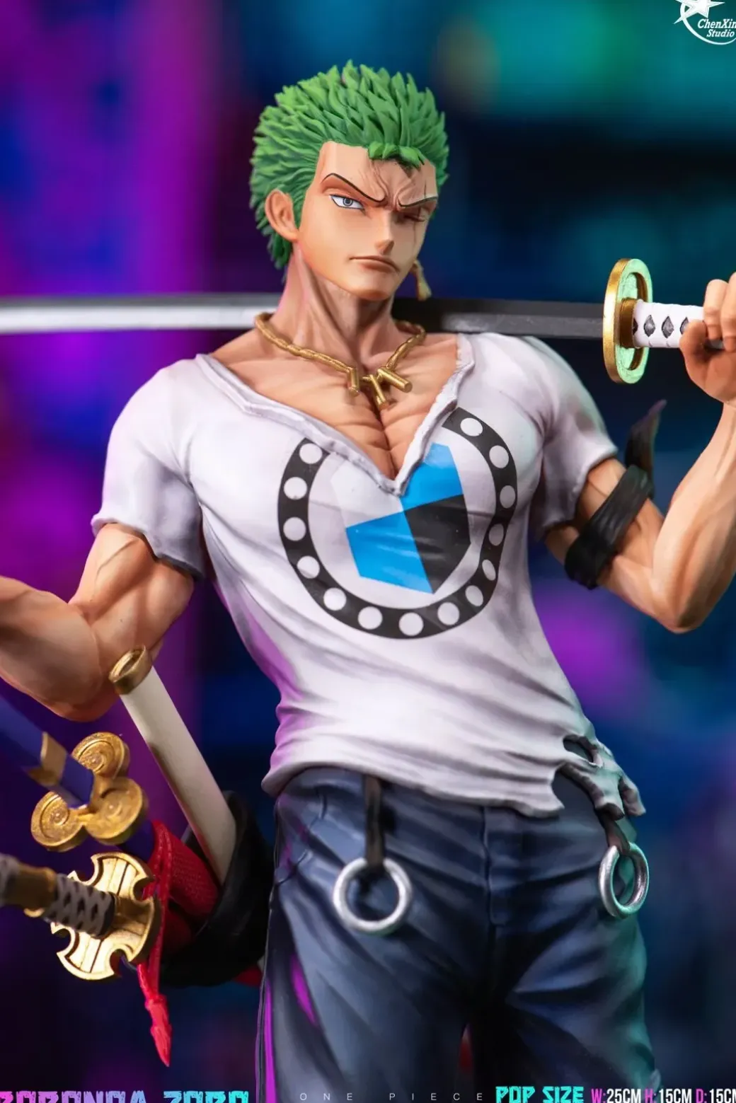 POP Scale Film: Red Ver. Roronoa Zoro - ONE PIECE Resin Statue - ChenXing Studio