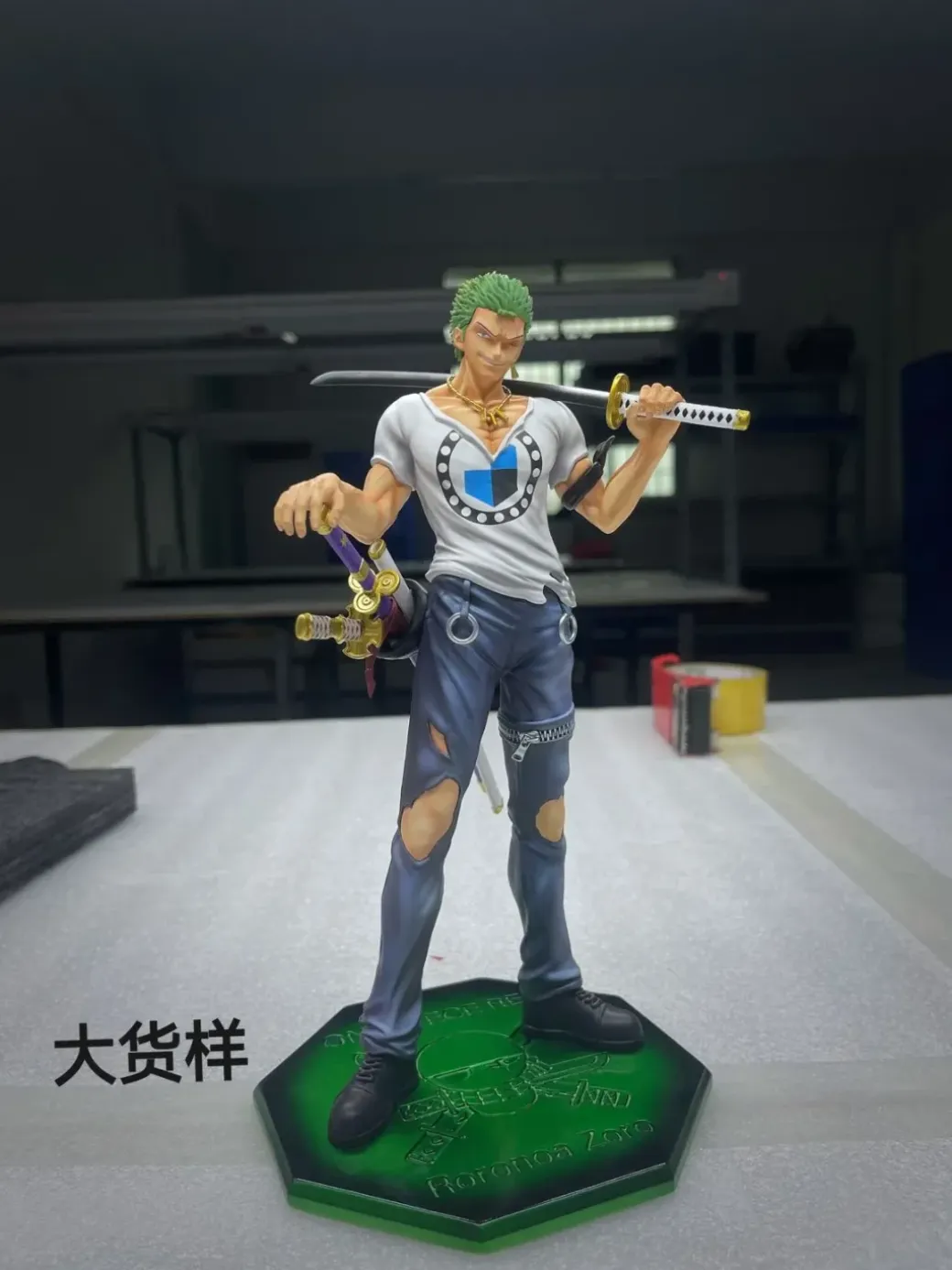 POP Scale Film: Red Ver. Roronoa Zoro - ONE PIECE Resin Statue - ChenXing Studio