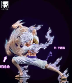 POP Scale Fling Punch Nika Monkey D. Luffy - ONE PIECE Resin Statue - Noc Studio