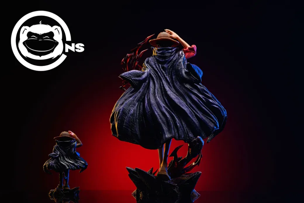 POP Scale Four Emperors Monkey D. Luffy - ONE PIECE Resin Statue - CNS Studios