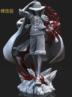 POP Scale Four Emperors Monkey D. Luffy - ONE PIECE Resin Statue - CNS Studios