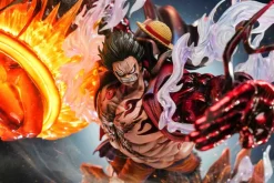 POP Scale Gear 4 Great Monkey King Gun Monkey D. Luffy with LED - ONE PIECE Resin Statue - Reset Studio