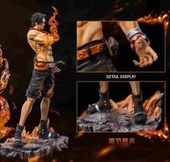 POP Scale Goodbye Flame Portgas D. Ace - ONE PIECE Resin Statue - AS Studios