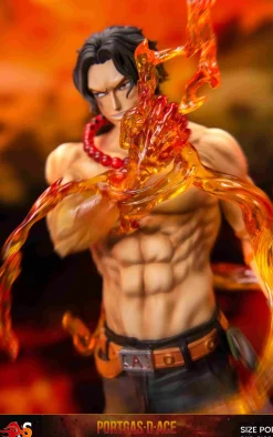 POP Scale Goodbye Flame Portgas D. Ace - ONE PIECE Resin Statue - AS Studios